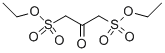 乙酮二磺酸二乙酯结构式_58886-70-7结构式