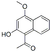 1-乙酰基-4-甲氧基-2-萘酚结构式_5891-63-4结构式