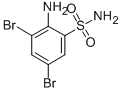 2-氨基-3,5-二溴苯磺酰胺结构式_59018-47-2结构式