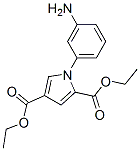 3-氨基苯基-1H-吡咯-2,4-二羧酸二乙酯结构式_59021-45-3结构式