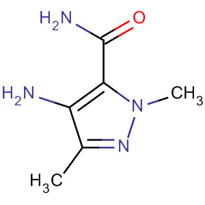 4-氨基-n,3-二甲基-1H-吡唑-5-羧酰胺结构式_59023-32-4结构式