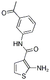 3-Thiophenecarboxamide,n-(3-acetylphenyl)-2-amino-(9ci) Structure,590356-75-5Structure