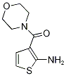 3-(吗啉-4-基羰基)噻吩-2-胺结构式_590357-48-5结构式