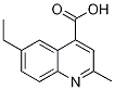 (9ci)-6-乙基-2-甲基-4-喹啉羧酸结构式_590376-60-6结构式