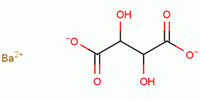 酒石酸钡结构式_5908-81-6结构式