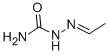 乙醛缩氨基脲结构式_591-86-6结构式