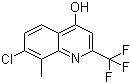 7-Chloro-8-methyl-2-(trifluoromethyl)quinolin-4-ol Structure,59108-10-0Structure