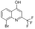 8-Bromo-4-hydroxy-2-(trifluoromethyl)quinoline Structure,59108-43-9Structure