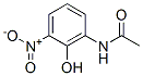 3-乙酰基氨基-4-羟基-5-硝基苯结构式_59115-12-7结构式