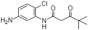 N-(5-氨基-2-氯苯基)-4,4-二甲基-3-氧代戊酰胺结构式_59191-99-0结构式