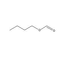 甲酸丁酯结构式_592-84-7结构式
