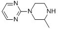 (9CI)-2-(3-甲基-1-哌嗪)-嘧啶结构式_59215-34-8结构式