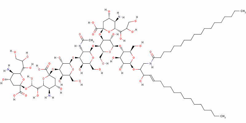 Trisialoganglioside gt1b 3na Structure,59247-13-1Structure