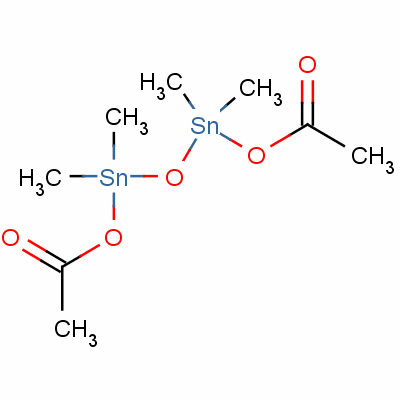 Bis(acetoxydimethyltin)oxide Structure,5926-79-4Structure