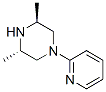 Piperazine,3,5-dimethyl-1-(2-pyridinyl)-,trans-(9ci) Structure,59281-47-9Structure