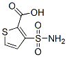 3-(氨基磺酰基)噻吩-2-羧酸结构式_59337-97-2结构式