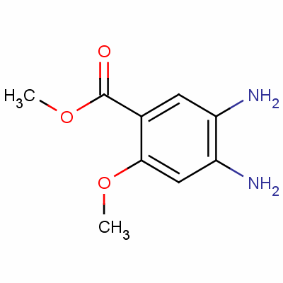Methyl 4,5-diamino-o-anisate Structure,59338-85-1Structure