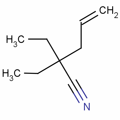 2,2-Diethylpent-4-enenitrile Structure,59346-54-2Structure