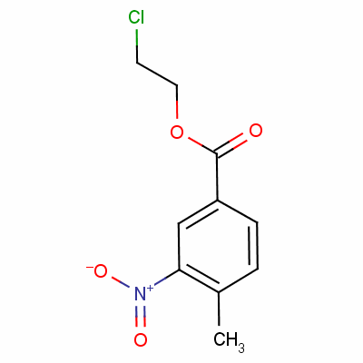 2-Chloroethyl 3-nitro-p-toluate Structure,59383-11-8Structure