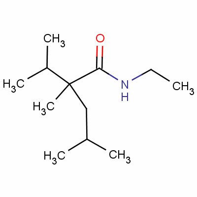 N-ethyl-2-isopropyl-2,4-dimethylvaleramide Structure,59410-26-3Structure