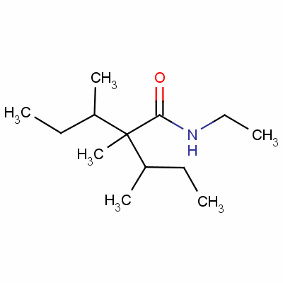 2-Sec-butyl-n-ethyl-2,3-dimethylvaleramide Structure,59410-27-4Structure