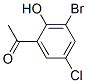1-(3-Bromo-5-chloro-2-hydroxyphenyl)ethanone Structure,59443-15-1Structure
