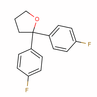 2,2-Bis(4-fluorophenyl)tetrahydrofuran Structure,59455-10-6Structure