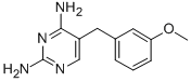 2,4-二氨基-5-(3-甲氧基苄基)嘧啶结构式_59481-28-6结构式