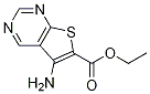 5-氨基-噻吩并[2,3-d]嘧啶-6-羧酸乙酯结构式_59488-80-1结构式
