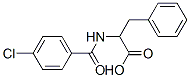 2-[(4-Chlorobenzoyl)amino]-3-phenylpropanoic acid Structure,59490-33-4Structure