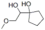 1-(1-Hydroxy-2-methoxyethyl)cyclopentanol Structure,59533-72-1Structure