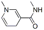 1,4-二氢-N,1-二甲基-3-吡啶羧酰胺结构式_59547-44-3结构式