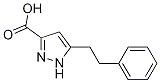5-(2-苯基)乙基-1H-吡唑-3-羧酸结构式_595610-56-3结构式