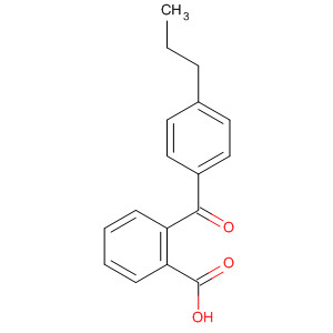 2-(4-丙基苯甲酰基)苯甲酸结构式_59581-77-0结构式