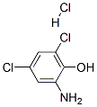 2-氨基-4,6-二氯苯酚盐酸盐结构式_5959-39-7结构式