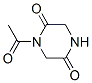 (6CI,9CI)-1-乙酰基-2,5-哌嗪二酮结构式_59595-18-5结构式