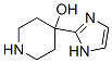 4-(1H-咪唑-2-基)-4-羟基哌啶结构式_596105-93-0结构式