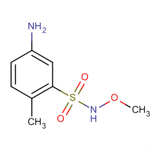 5-氨基-n-甲氧基-2-甲基苯磺酰胺结构式_596130-95-9结构式