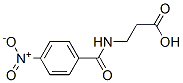 N-(4-Nitrobenzoyl)-beta-alanine Structure,59642-21-6Structure
