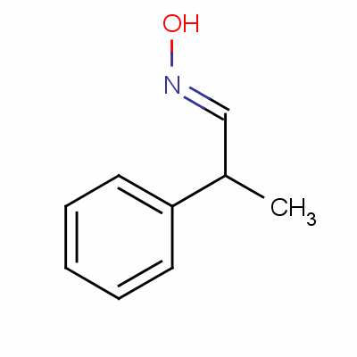 2-苯基丙醛肟结构式_59647-78-8结构式