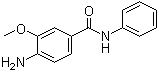 4-氨基-3-甲氧基-N-苯基-苯甲酰胺结构式_59673-81-3结构式
