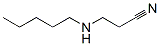 3-(戊氨基)丙腈结构式_59676-91-4结构式