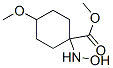 (9CI)-1-(羟基氨基)-4-甲氧基-环己烷羧酸甲酯结构式_596806-75-6结构式