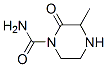 3-甲基-2-氧代-1-哌嗪羧酰胺结构式_59702-22-6结构式