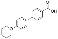 4-(戊基氧基)-4-联苯羧酸结构式_59748-15-1结构式