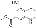 1,2,3,4-Tetrahydro-quinoline-7-carboxylic acid methyl ester hydrochloride Structure,597562-79-3Structure