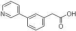 3-(3-吡啶)苯乙酸结构式_597584-62-8结构式