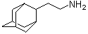 2-金刚烷乙胺结构式_59807-53-3结构式