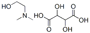 2-二甲基氨基乙醇氢化l-(+)-酒石酸盐结构式_5988-51-2结构式