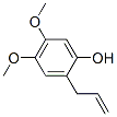 2-烯丙基-4,5-二甲氧基苯酚结构式_59893-87-7结构式